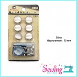 BUTTON - RIVET&EYELET(TOOLS)-METAL-15MM